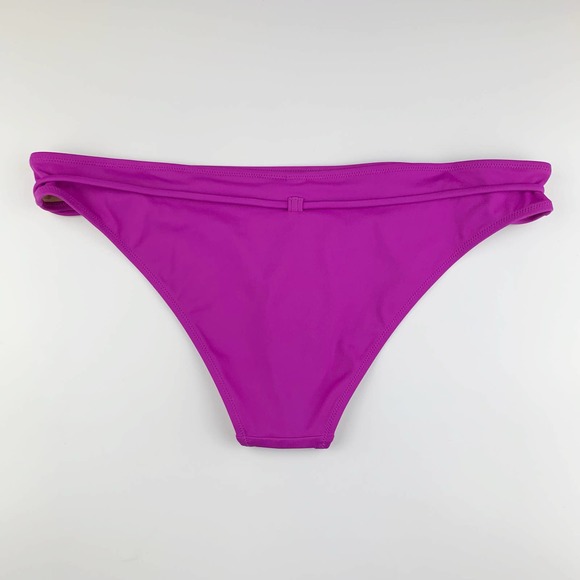 New L’Agent by Agent Provocateur Honore Bikini Bottom Purple Swim Women’s XL - Picture 9 of 10